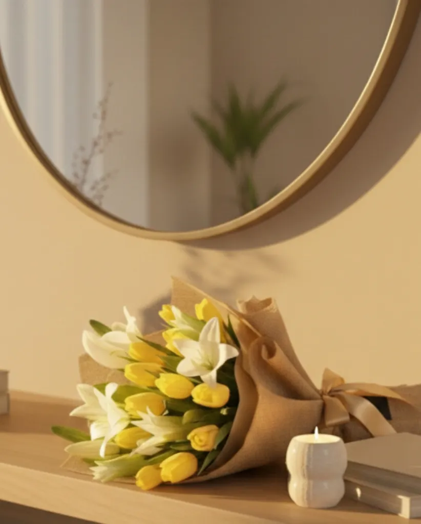 Así se siente recibir flores en casa. Pequeños detalles que iluminan el día 💛 #FloresConAlma (1).webp