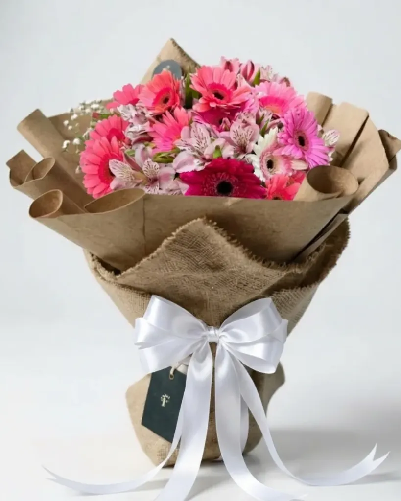 Bouquet de Gerberas y Astromelias