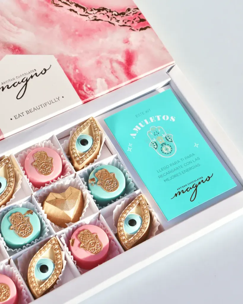 Caja Chocolates Kit amuletos