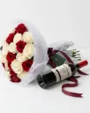 Bouquet Love + Vino Ramón Bilbao
